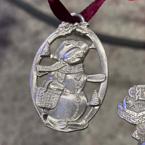 Vintage pewter Longaberger ornaments - Picture 7 of 10